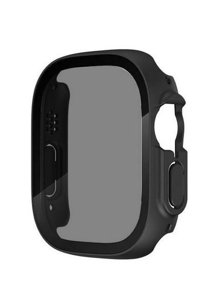 Apple Watch Ultra 49MM Sert Pc Kasa ve Privacy Ekran Koruyucu Zore Watch Gard 23