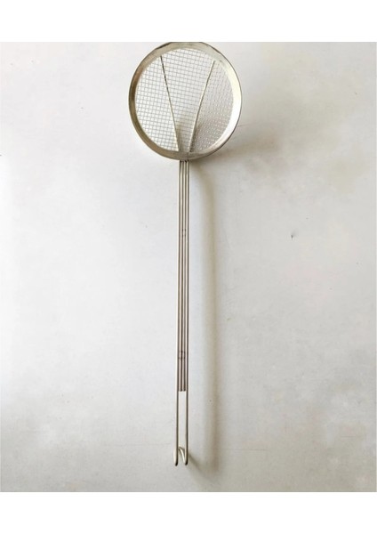 Lokma Kevgiri Endüstriyel Kevgir 16 cm Kevgir Çapı 40 cm Sap Metal No:16