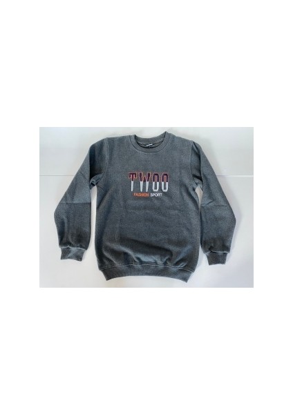 Erkek Çocuk Kabartma Dikişli Sweatshirt