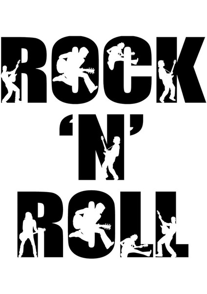 Anime Marketi Rock In Roll Rock Beyaz Porselen Kupa Bardak