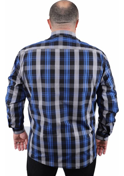 Mocgrande Büyük Beden Erkek Cepli Gömlek Viento 23368 Saks fiyatları