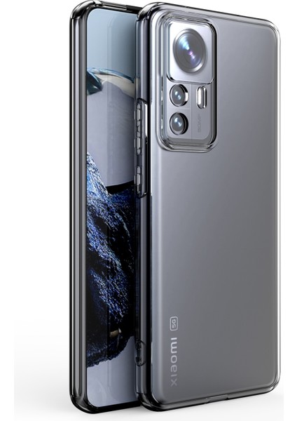 Xiaomi Mi 12T Kılıf Ultra Ince Şeffaf Silikon