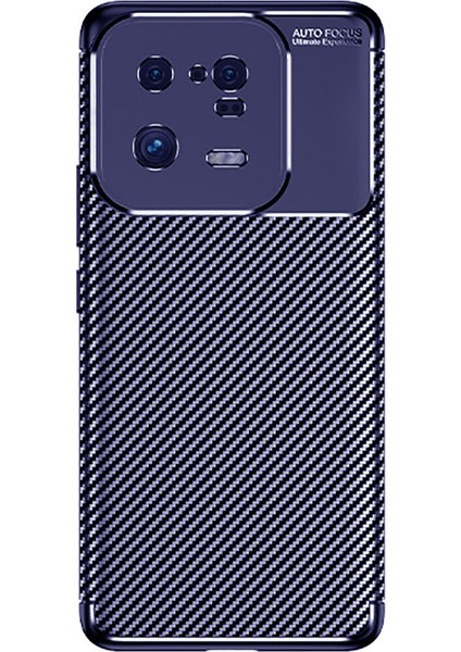 Xiaomi Mi 13 Pro Kılıf Karbon Desenli Lux Negro Silikon