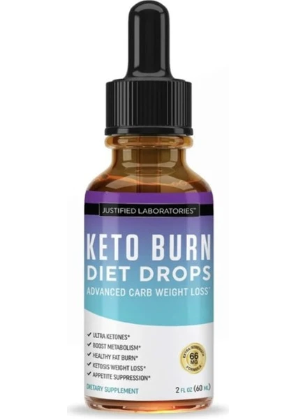 Keto Burn Incelme Damlası Ürünü / Keto Burn Slimming Drop Product