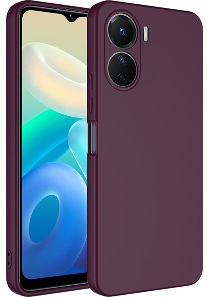 Vivo Y16 Kılıf Içi Süet Mara Lansman Silikon