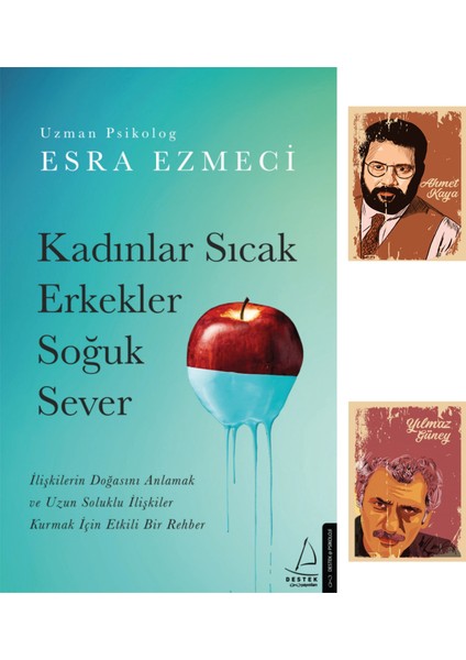 Kadınlar Sıcak Erkekler Soğuk Sever - Esra Ezmeci +Not Defterli