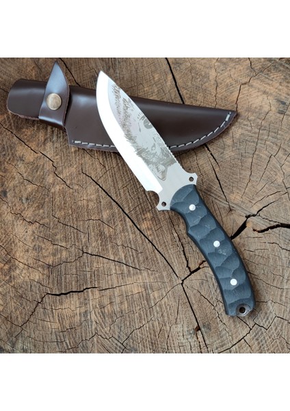 Av Bıçağı Bushcraft Yüksek Kalite Bıçak Bozkurt Avcı Bıçağı Kamp Bıçağı El Yapımı Hgsbozc8