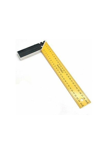 00588 ( 250MM ) Turuncu Sarı Masa Gönyesi