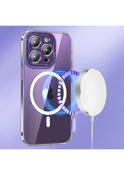 Apple iPhone 14 Pro Max Kılıf Fuya Magsafe Şarj Özellikli Kılıf