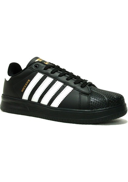 Siyah Beyaz Sneakers Spor Ayakkabı10