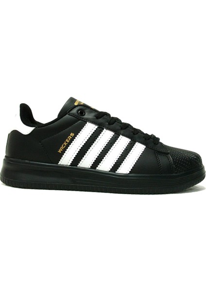 Siyah Beyaz Sneakers Spor Ayakkabı10