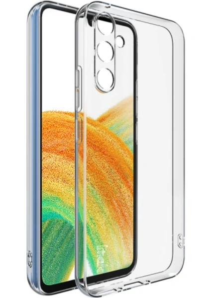 Caseworld Samsung Galaxy A34 ile Uyumlu Kapak Kamera Korumalı Süper Silikon Kılıf