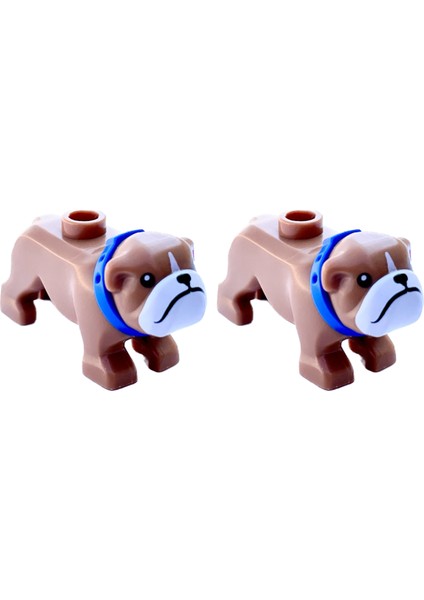 Orijinal Figürler - British Bulldog Köpek (2 Parça)