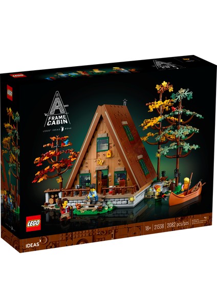 21338 Ideas Dik Çatılı Kulübe