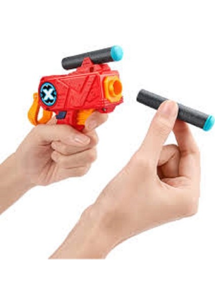 X-Shot Micro (8 Dartlı) Kırmızı