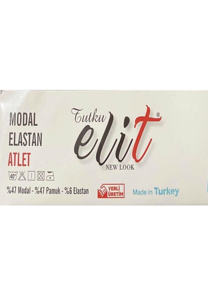 Erkek Modal Likralı Askılı Atlet 1201 - 6 Adet