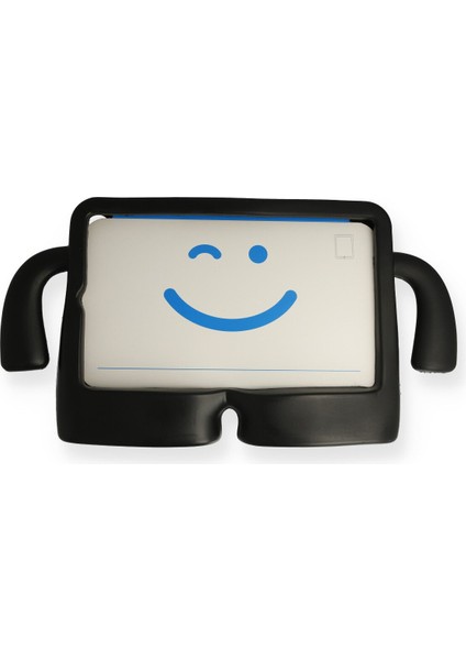 iPad Mini 3 Kılıf Karakter Tablet Silikon - Siyah