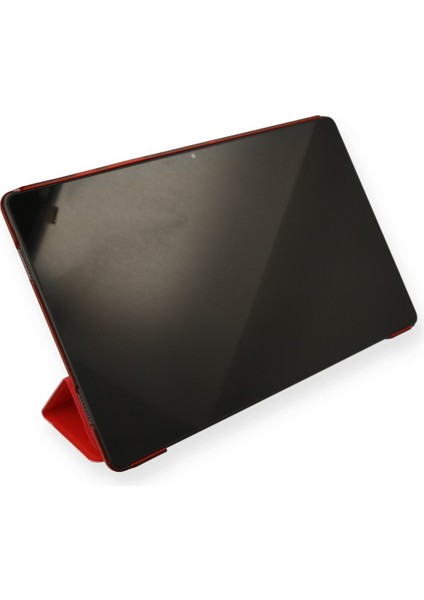 Happycase iPad 10.2 (8.nesil) Kılıf Tablet Smart Kılıf - Kırmızı