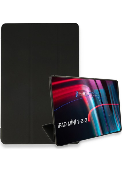 iPad Mini 1 Kılıf Tablet Smart Kılıf - Siyah