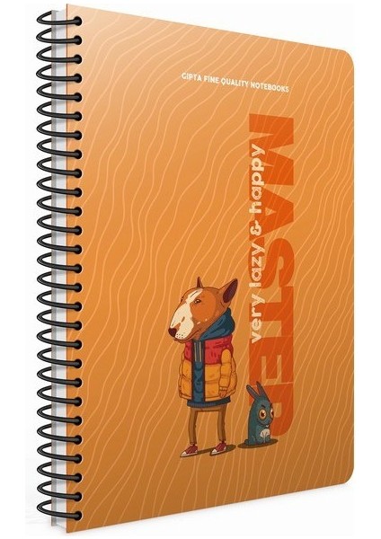 Master Defter Çizgili 120 Yaprak 17X24 Spiralli