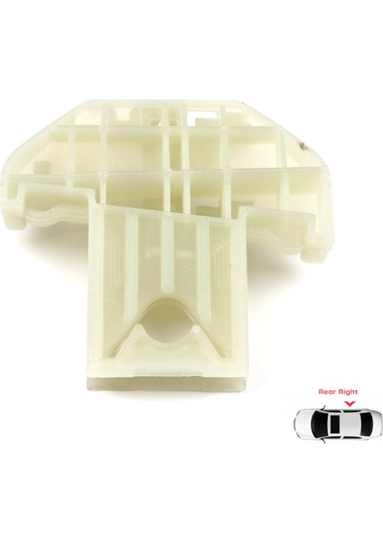 BWR18 Ford Focus MK1 1998-2005 4/5 Kapı Hatchback Sedan Wagon 1143004 İçin Arka Sağ Cam Kriko Tamir Klipsi