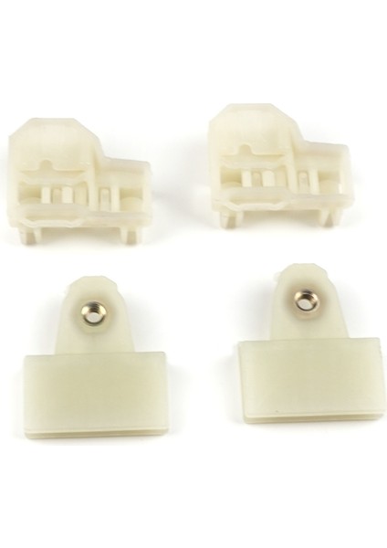 BWR47+BWR5022 Pontiac Grand Am Oldsmobile Alero Chevrolet Cavalier Malibu İçin 4 Ön Sağ Cam Kriko Kılavuz Klipsi