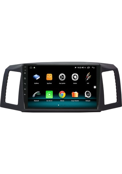 Jeep Cherokee Android 10 Carplay Özellikli Navigasyon Multimedya Ekran 2gb Ram + 32GB HDD fiyatları