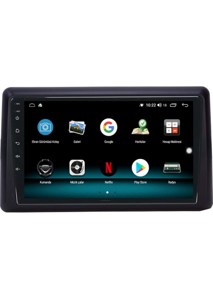 Renault Kangoo Exper Android 10 Carplay Özellikli Navigasyon Multimedya Ekran 2gb Ram + 32GB HDD
