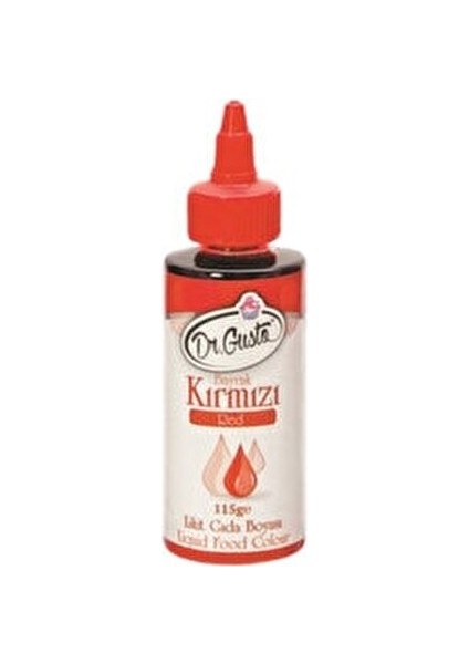 Su Bazlı Likit Kırmızı 115 gr