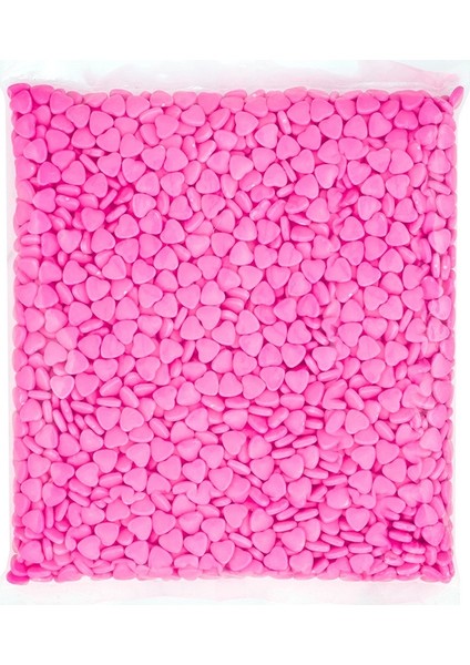 Kalp Şekilli Pembe Sıkı Şeker