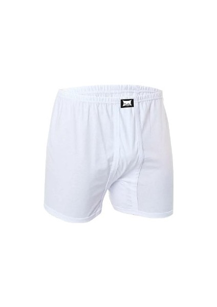 6 Adet Tutku Erkek Paçalı Arjantin Külot Beyaz %100 pamuk