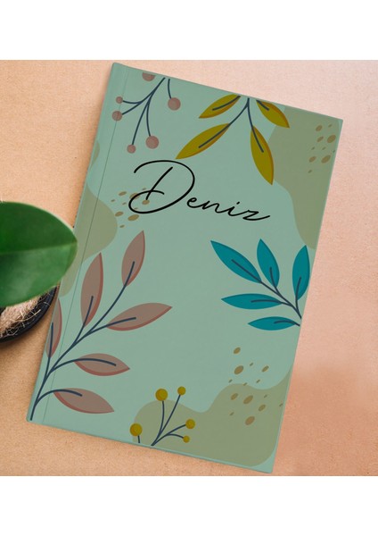 Kişiye Özel Isimli Yeşil Sert Kapaklı Defter Ve Middle Kupa Seti, Arkadaşa Hediye, Yeni Iş Hediyesi, Doğum Günü Hediyesi-19 modelleri