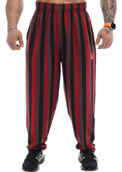 Erkek Eşofman Altı Çizgili Gym Pantolon Bgsm PNT1363