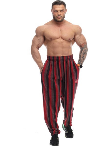 Erkek Eşofman Altı Çizgili Gym Pantolon Bgsm PNT1363 modelleri