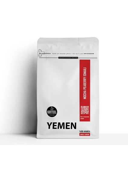 Yemen Mocha Peaberry Ismaili %100 Arabica