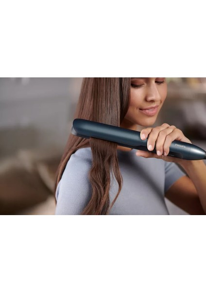 Essential Advanced Series Iyonizer Argan Yağı Katkılı Seramik Saç Düzleştirici, Deniz Mavisi