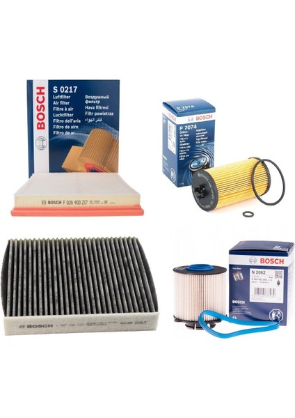 Opel Astra J 1.6 Cdti Filtre Seti B16DT Karbonlu 2014-2017