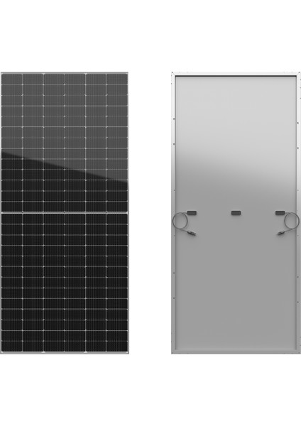 HT-SAAE HT72-166M 455WP Ekonomik Güneş Paneli Half-Cut Monokristal Yüksek Verimli Düşük LID ve PERC Hücresi 9 Busbar