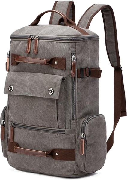 Erkek Tuval Sırt Çantası (Yurt Dışından)