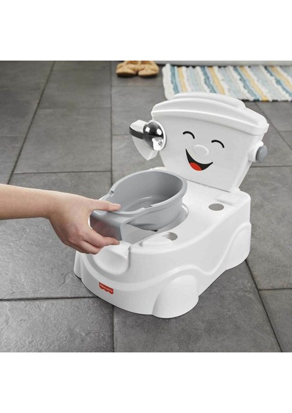 HJC40 Fisher-Price Eğitici Eğlenceli Tuvalet (Türkçe)-Mattel