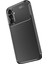 Samsung Galaxy A34 Kılıf Karbon Desenli Lux Negro Silikon 4