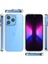 Apple iPhone 14 Pro Max Kılıf Zore Coss Şeffaf Sert Silikon Kılıf 5