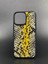 iPhone14 Pro Max Kılıf Multi Snake Desenli Hakiki Deri Kılıf 1