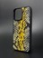 iPhone14 Pro Max Kılıf Multi Snake Desenli Hakiki Deri Kılıf 3