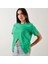 Kadın Taş Detaylı Yeşil T-Shirt 1