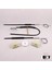 Audi A2 8Z 8Z0 1999-2005 5-Kapı Hatchback 8Z0837461 İçin Elektrikli Ön Sol Cam Kriko Tamir Seti 1