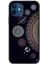 Apple iPhone 12 Kılıf Hd Desen Baskılı Arka Kapak + Mat Kobra Cam - Gezegen Döngüsü 1