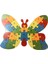 Harfleri ve Sayıları Öğreniyorum Eğitici Kelebek Puzzle 1