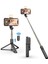 Tripod Stand Telefon Tutacağı ile Şarj Edilebilir Kısılabilir Selfie Çubuğu LED Işık (Yurt Dışından) 1