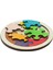 Ahşap Dairesel 8 Parçalı Puzzle 3